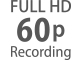 Full HD frame rates from 24p to 60p