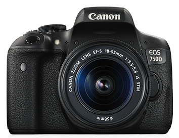 Canon DSLR Compact EOS750D
